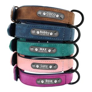 Dog collar, frosted anti-loss husky, small and large dogs, puppies, Alaskan Malamute neck collar
